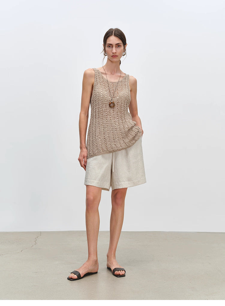 Linen Breathable 5-Inch Summer Shorts