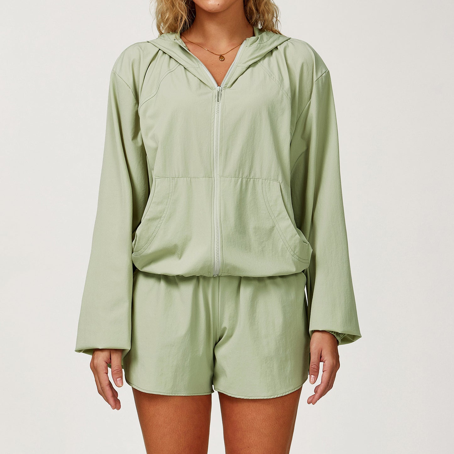 Quick-Drying Sun-Protective Hooded Jacket