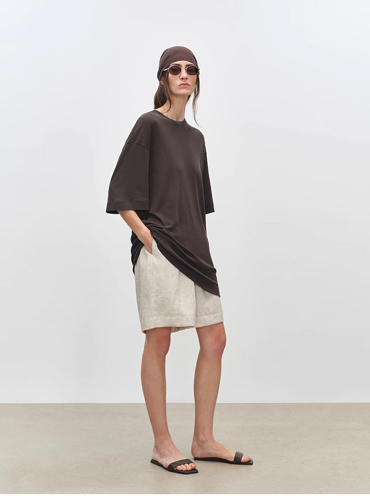 Linen Breathable 5-Inch Summer Shorts