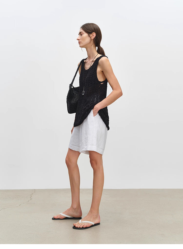 Linen Breathable 5-Inch Summer Shorts