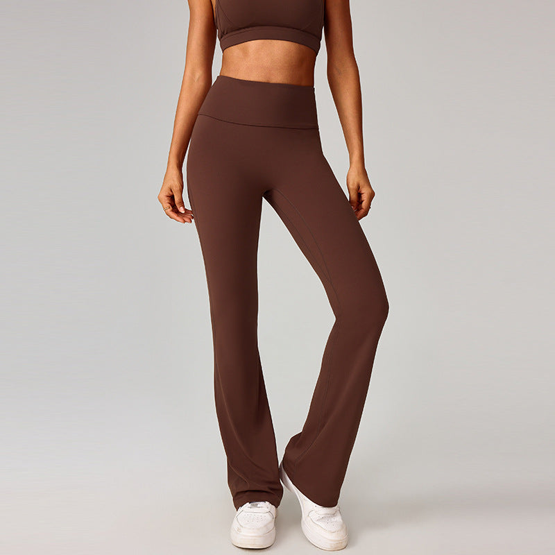 Butt-Lifting Tight Flare Yoga Pants - Peach Butt Effect