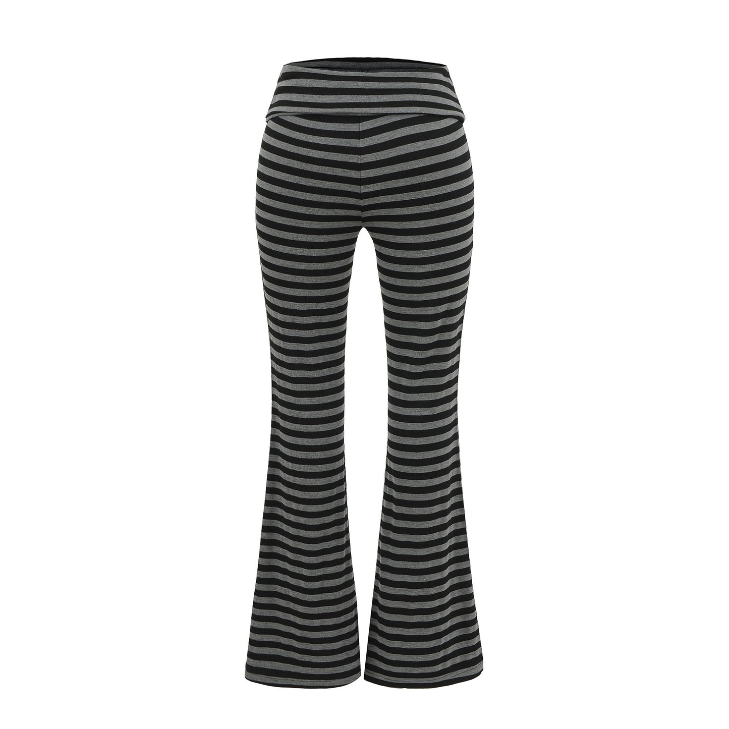 Striped Flared Vintage Yoga Pants
